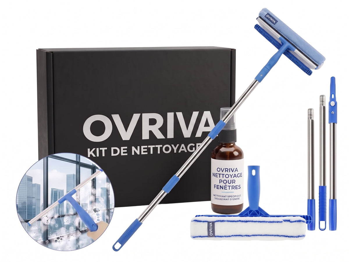 Kit de nettoyage pour vitres - Ovriva